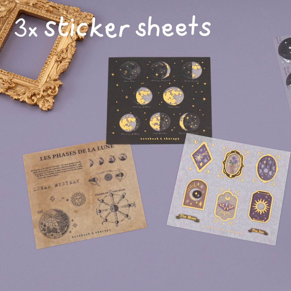 Tsuki ‘Lunar Mystery’ Washi Tape Set ☾