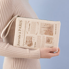 Tsuki ‘Journée à Paris’ Travel Pouch ☾
