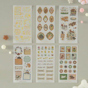 Tsuki ‘Puppy Life’ Sticker Set ☾