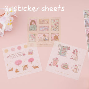 Tsuki ‘Sakura Days’ Washi Tape Set ☾