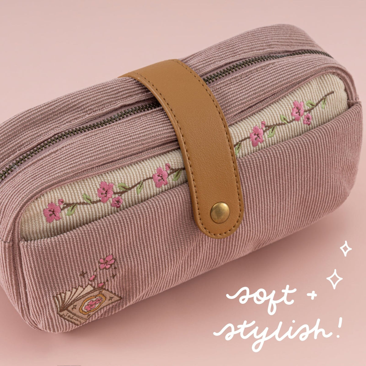 Tsuki ‘Sakura Story’ Pen Pouch ☾
