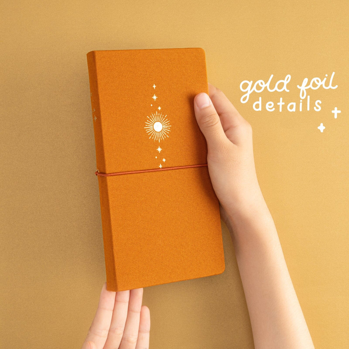 Tsuki ‘Sunbeam Magic’ Luxury Travel Notebook ☾