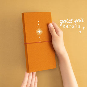 Tsuki ‘Sunbeam Magic’ Luxury Travel Notebook ☾