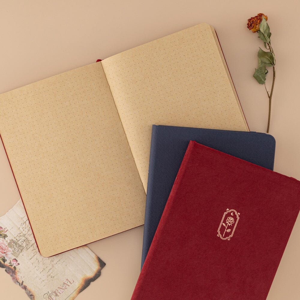 Tsuki ‘Vintage Rose’ Kraft Paper Limited Edition Bullet Journals ☾