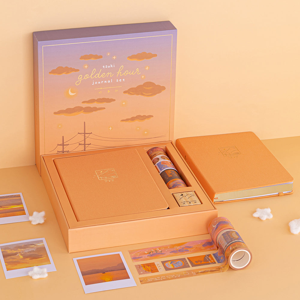 Tsuki ‘Golden Hour’ Limited Edition Bullet Journal Set ☾
