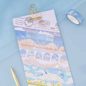 Tsuki ‘Cloud Dreamland’ Holographic Washi Tape Set ☾