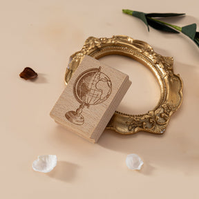 Hinoki - ‘Into the Archive’ Engraved Wooden Stamp Set