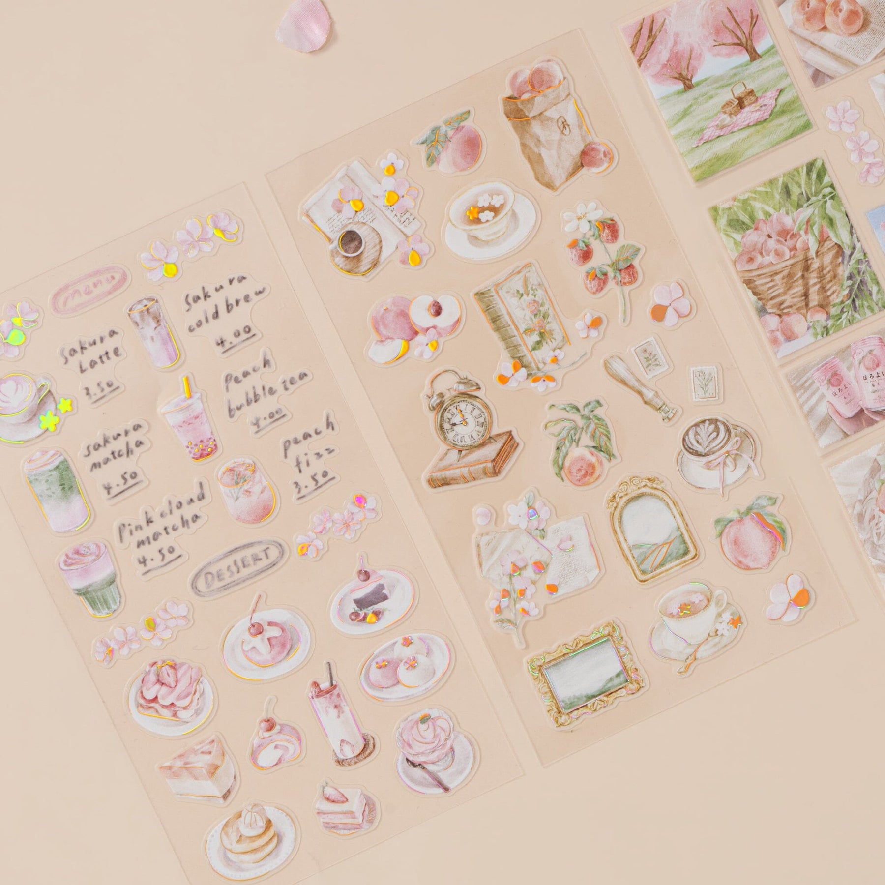 Hinoki - ‘Into the Spring’ Sticker Sheets