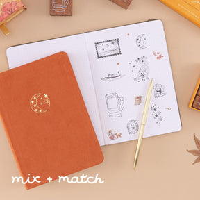Tsuki ‘Maple Journey’ Bullet Journal Stamp Set ☾
