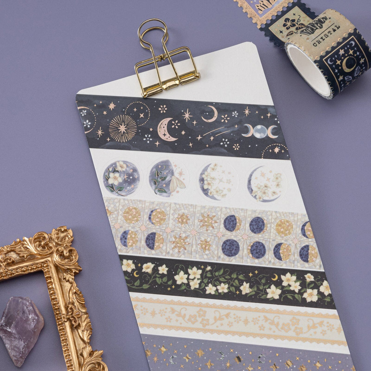 Tsuki ‘Moonflower Magic’ Washi Tape Set ☾