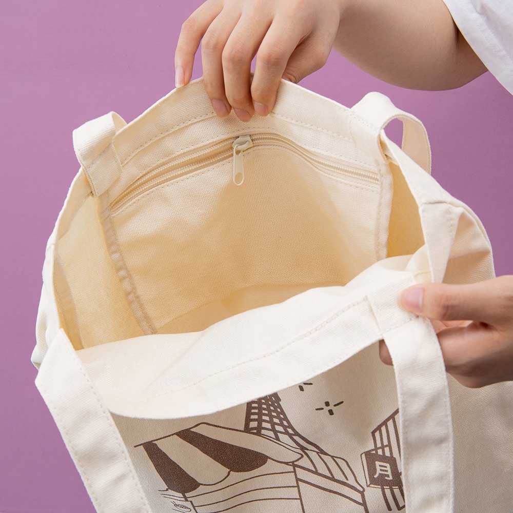 Tsuki ‘Sights of Japan’ Tokyo + Kyoto Tote Bags ☾