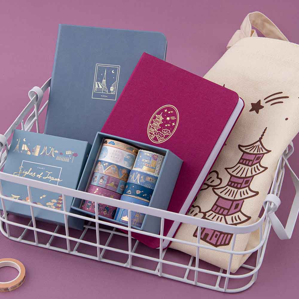 Tsuki ‘Sights of Japan’ Tokyo + Kyoto Tote Bags ☾