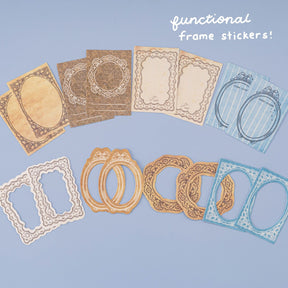 Tsuki ‘Journée à Paris’ Scrapbook Sticker Set ☾