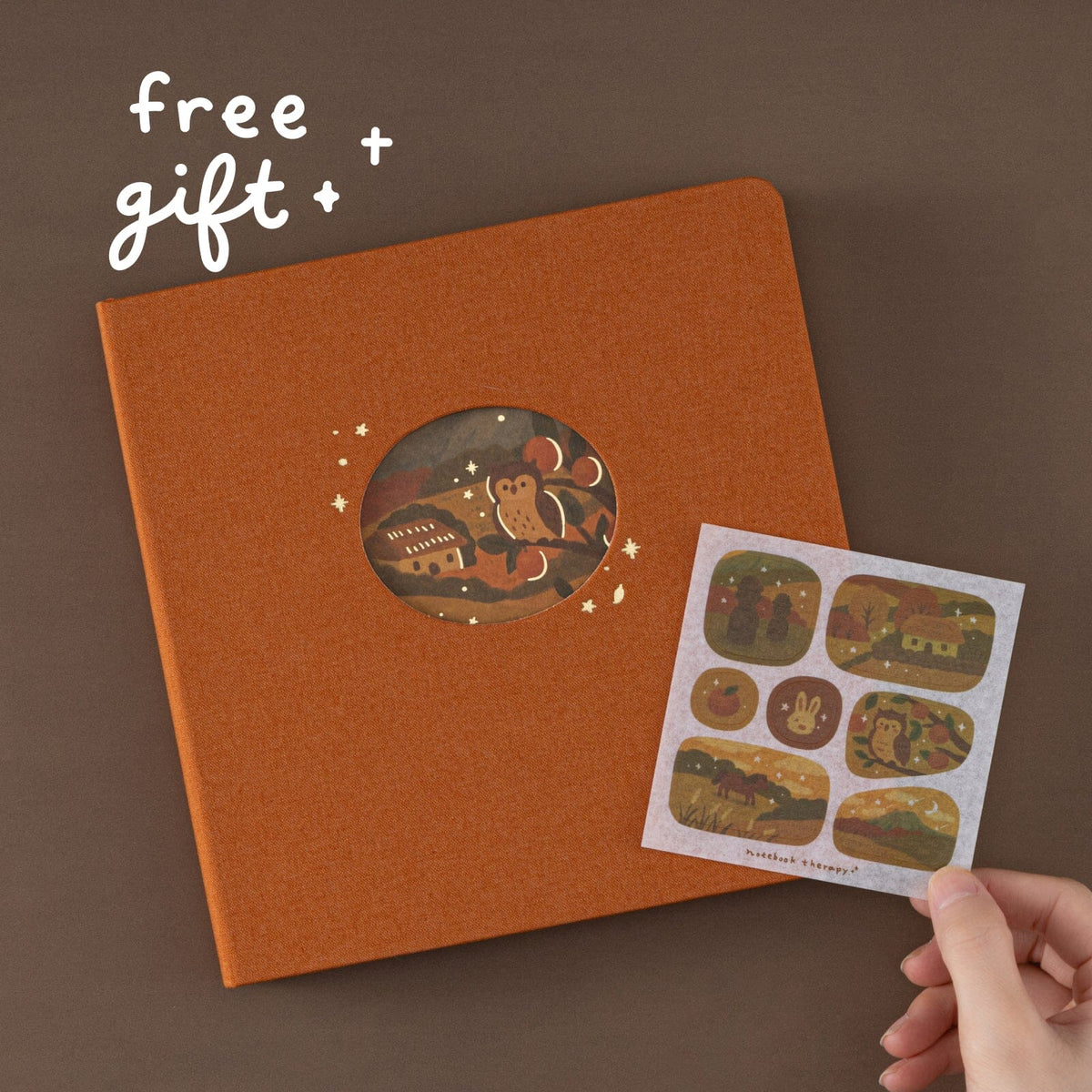 Tsuki Four Seasons: Autumn Collector’s Edition 2025 Square Bullet Journal ☾