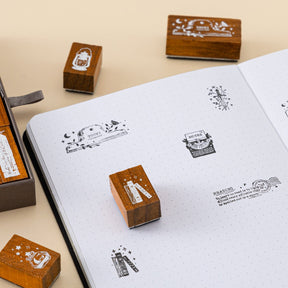 Tsuki ‘Dark Academia’ Stamp Set ☾