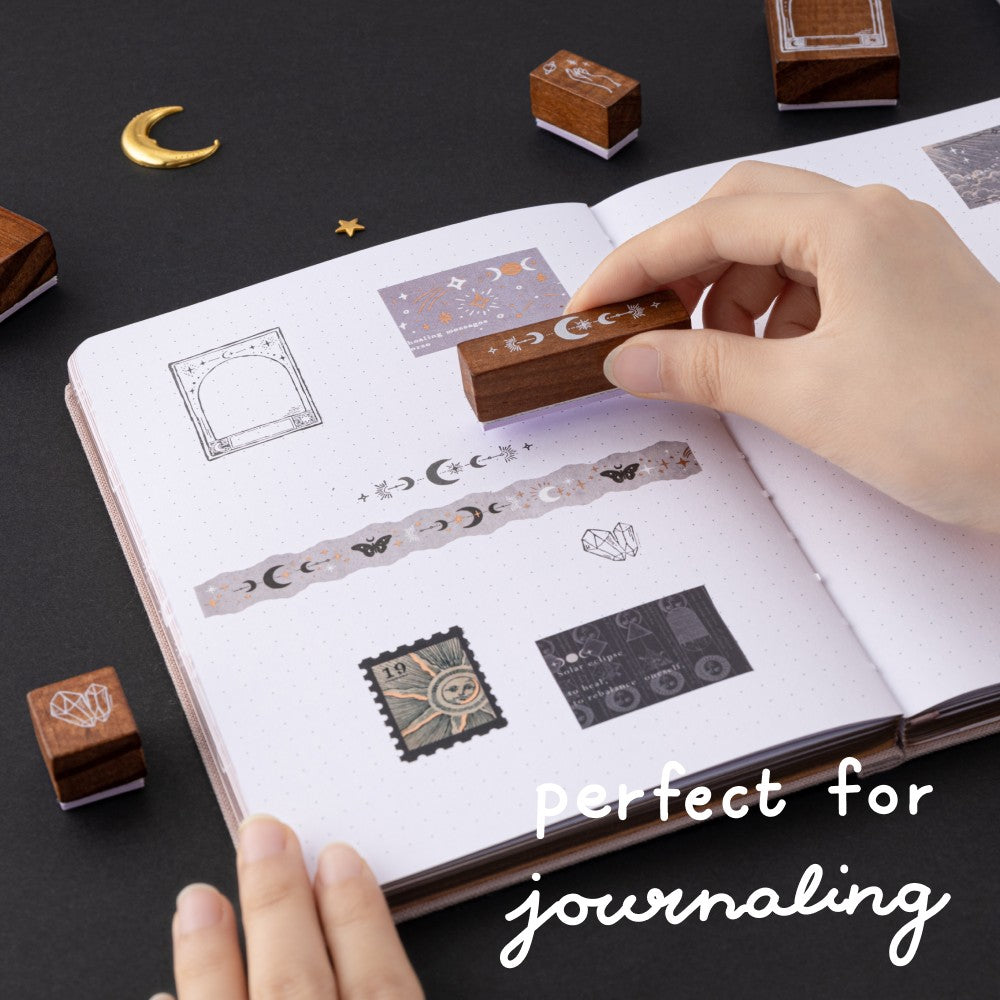 Tsuki ‘Moonlit Alchemy’ Bullet Journal Stamp Set ☾