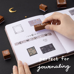 Tsuki ‘Moonlit Alchemy’ Bullet Journal Stamp Set ☾