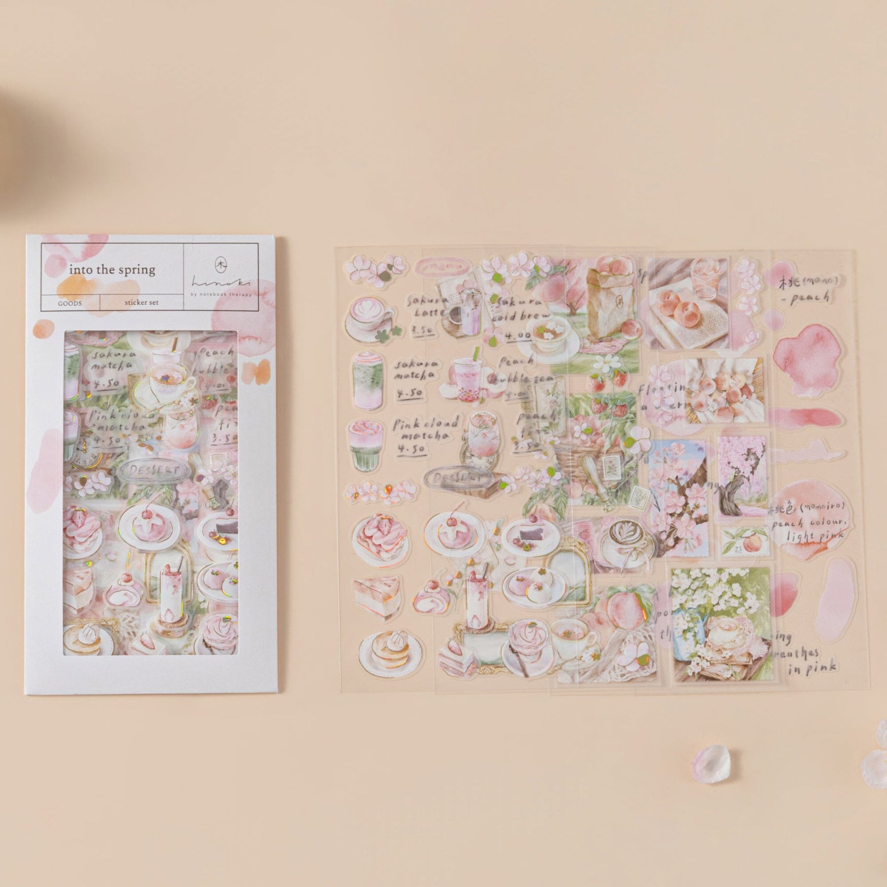 Hinoki - ‘Into the Spring’ Sticker Sheets