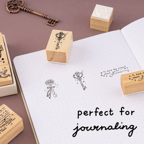Tsuki ‘Love Lock’ Bullet Journal Stamp Set ☾