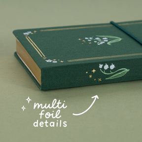 Tsuki ‘Soft Lily’ Limited Edition Luxury Travel Notebook ☾