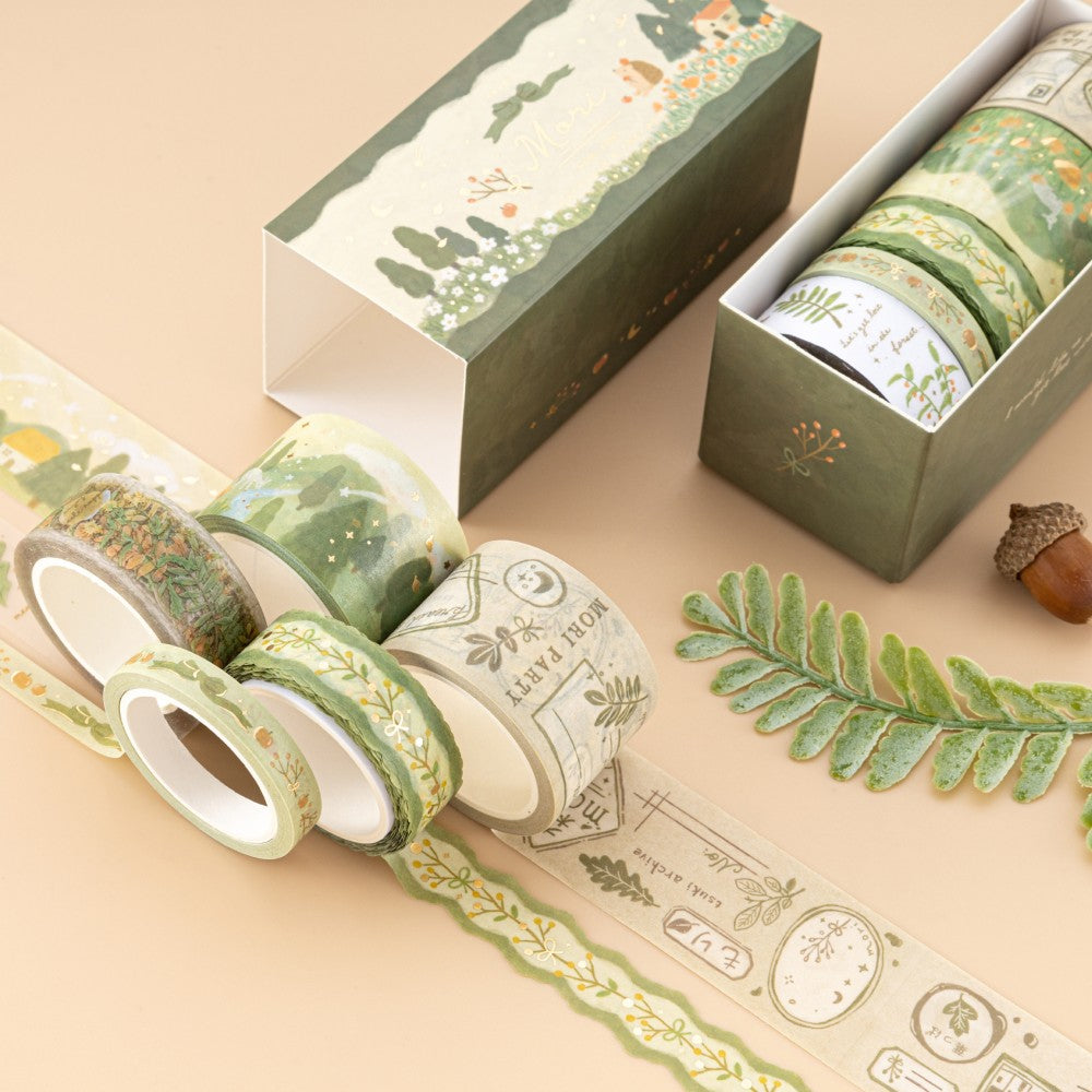 Tsuki ‘Mori’ Washi Tape Set ☾
