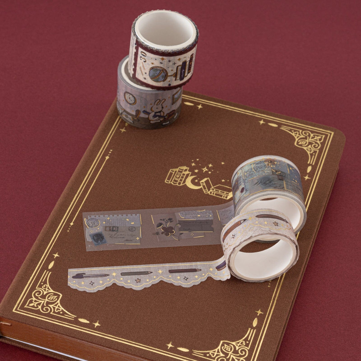 Tsuki ‘Tsuki Studio’ Washi Tape Set ☾
