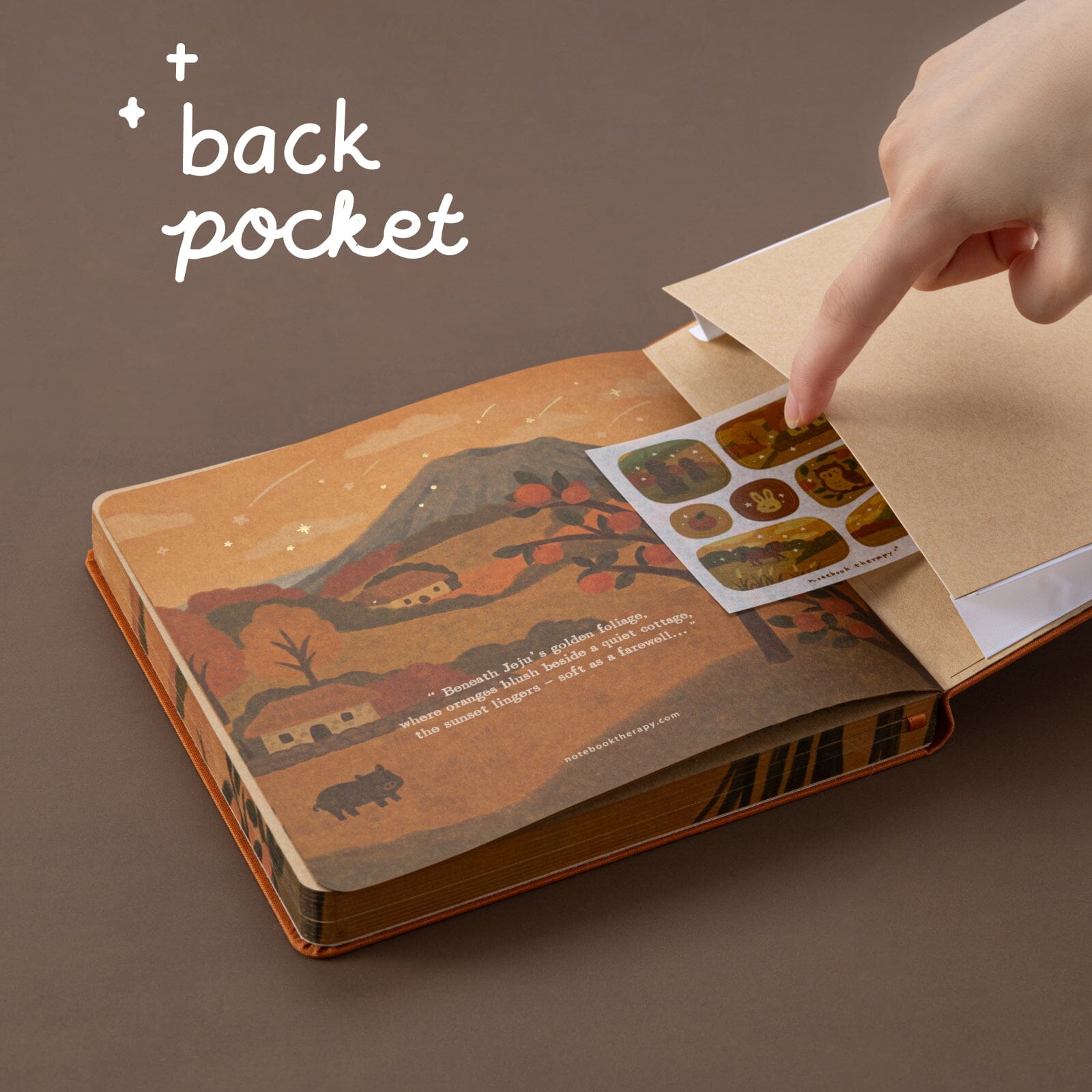 Tsuki Four Seasons: Autumn Collector’s Edition 2025 Square Bullet Journal ☾
