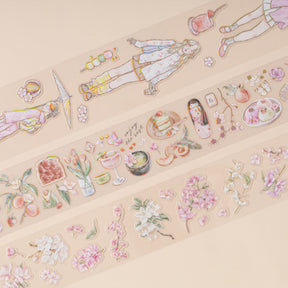 Hinoki - ‘Into the Spring’ PET Decorative Tape