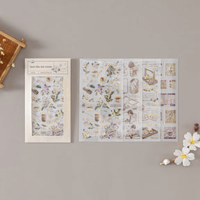 Hinoki - ‘Into the Tea Room’ Print-On Sticker Set