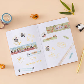 Tsuki ‘Panda Friends’ Sticker Set ☾