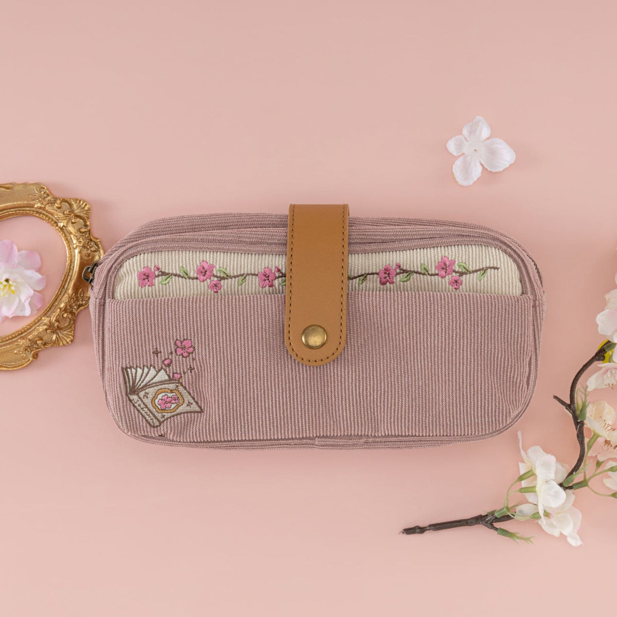 Tsuki ‘Sakura Story’ Pen Pouch ☾