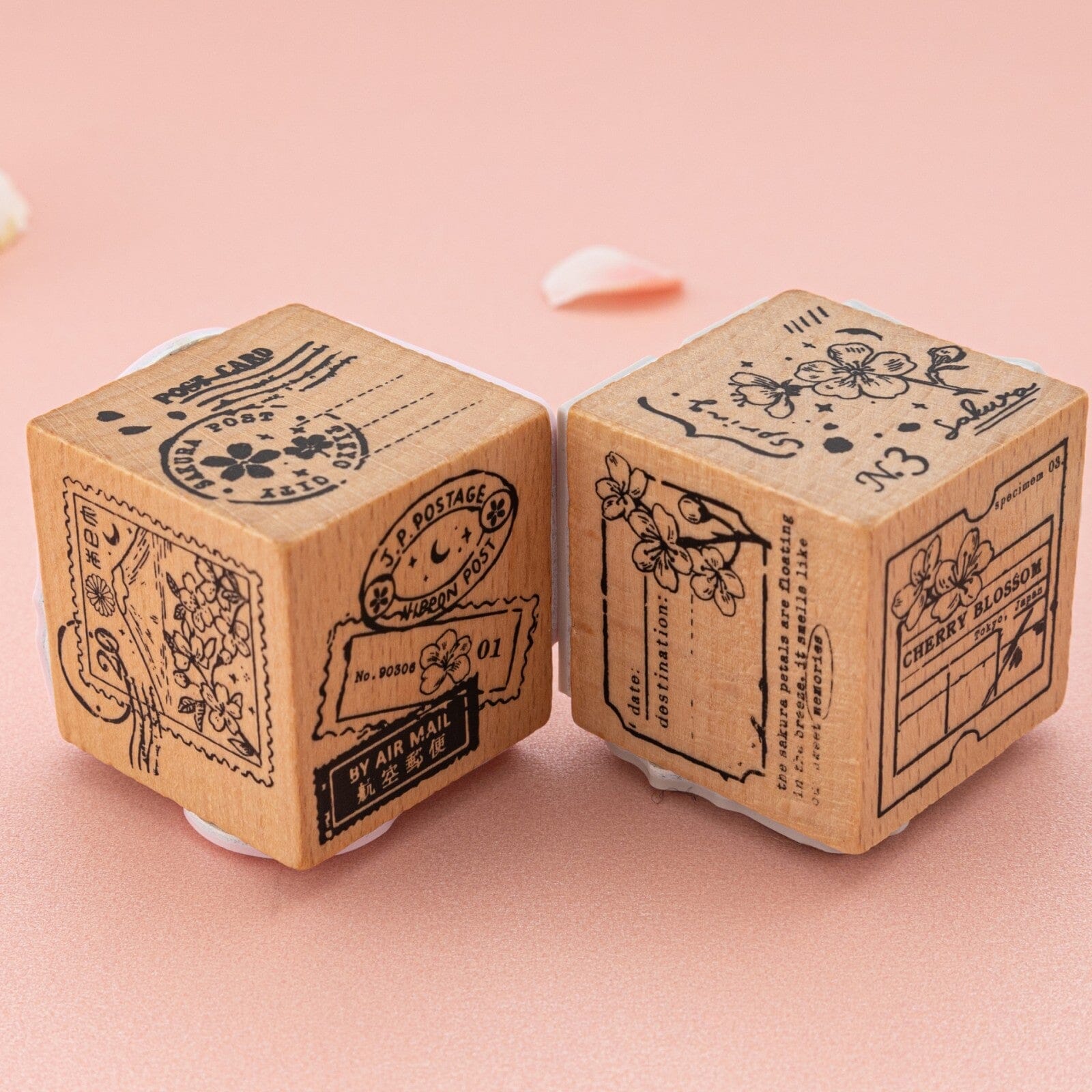 Tsuki ‘Sakura Breeze’ Travel Notebook Gift Set ☾