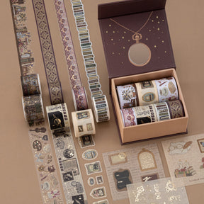 Tsuki ‘Vintage Academia’ Washi Tape Set ☾