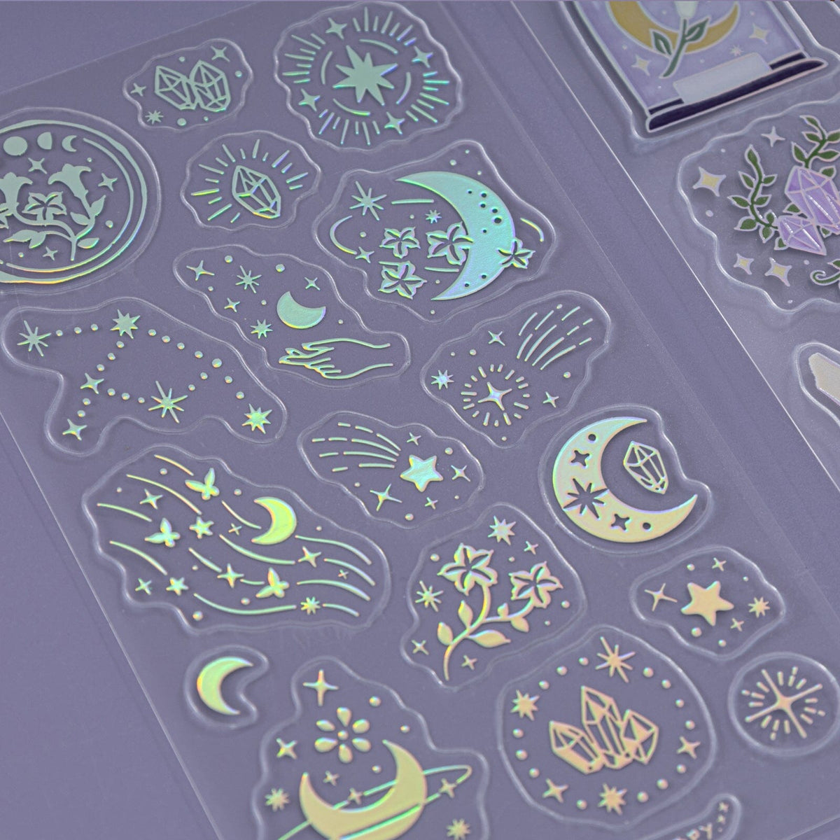 Tsuki ‘Moonflower Magic’ 3D Sticker Set ☾