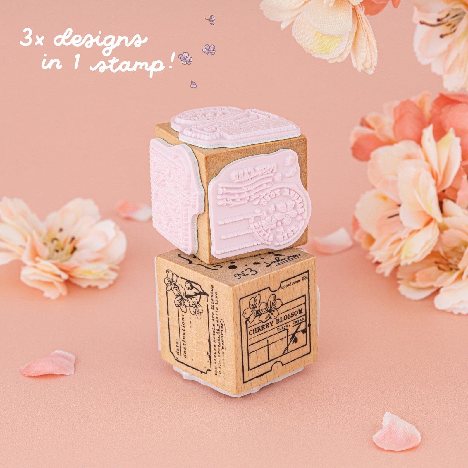 Tsuki ‘Sakura Breeze’ Travel Notebook Gift Set ☾