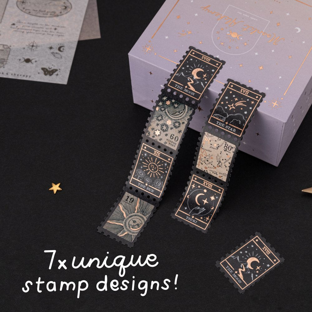 Tsuki ‘Moonlit Alchemy’ Washi Tape Set ☾