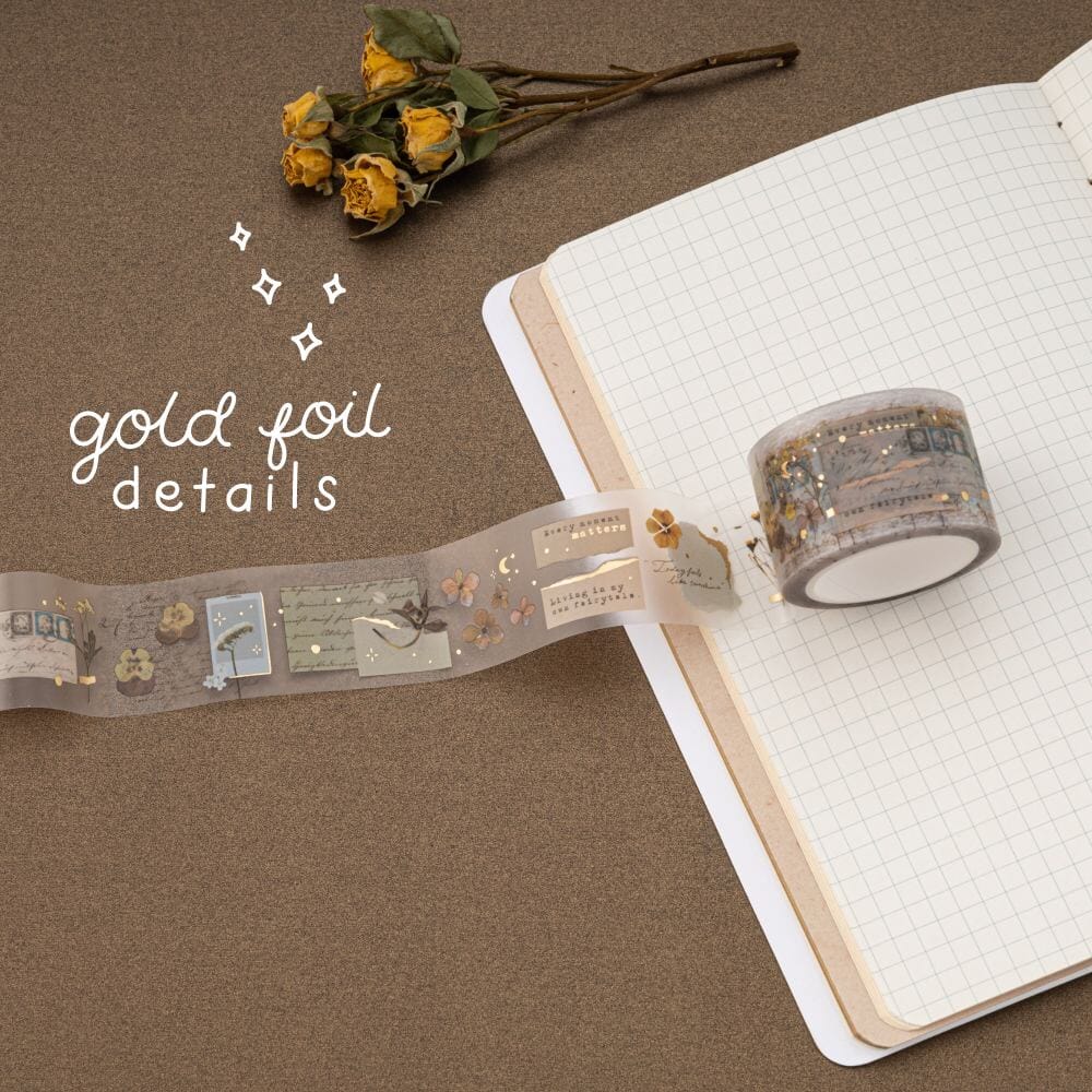 Tsuki ‘Junk Journal’ Washi Tape Set ☾