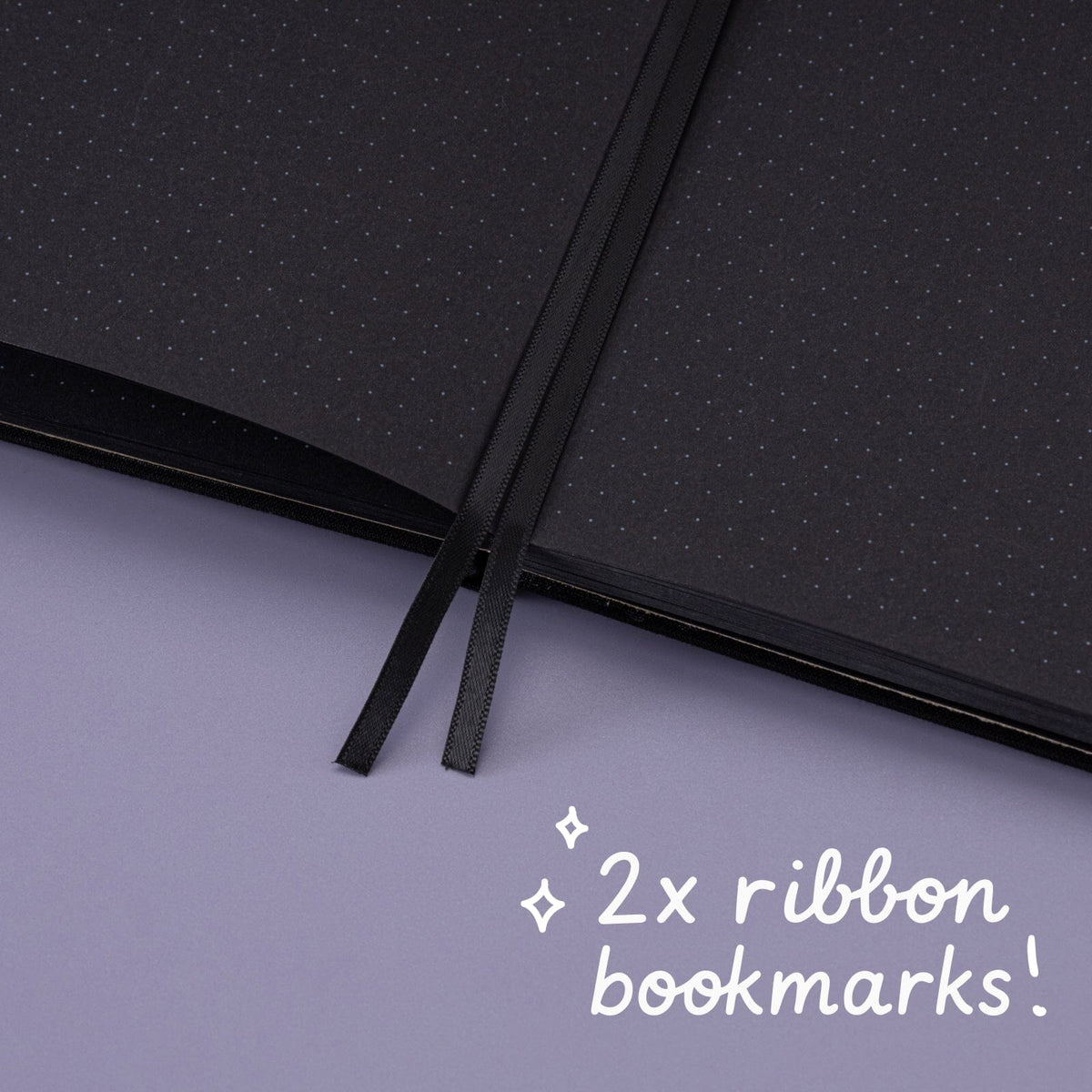 Tsuki ‘Lunar Unicorn’ Limited Edition Black Page Bullet Journal ☾
