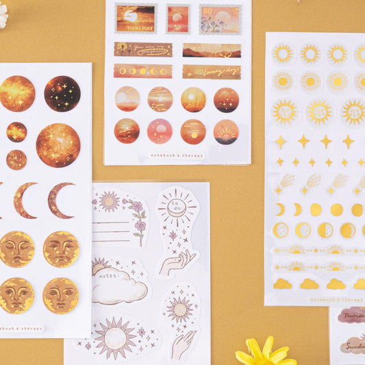 Tsuki ‘Sunlit Mystery’ Sticker Set ☾