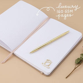 Tsuki ‘Vintage Rose’ Pressed Petal Limited Edition Bullet Journal ☾