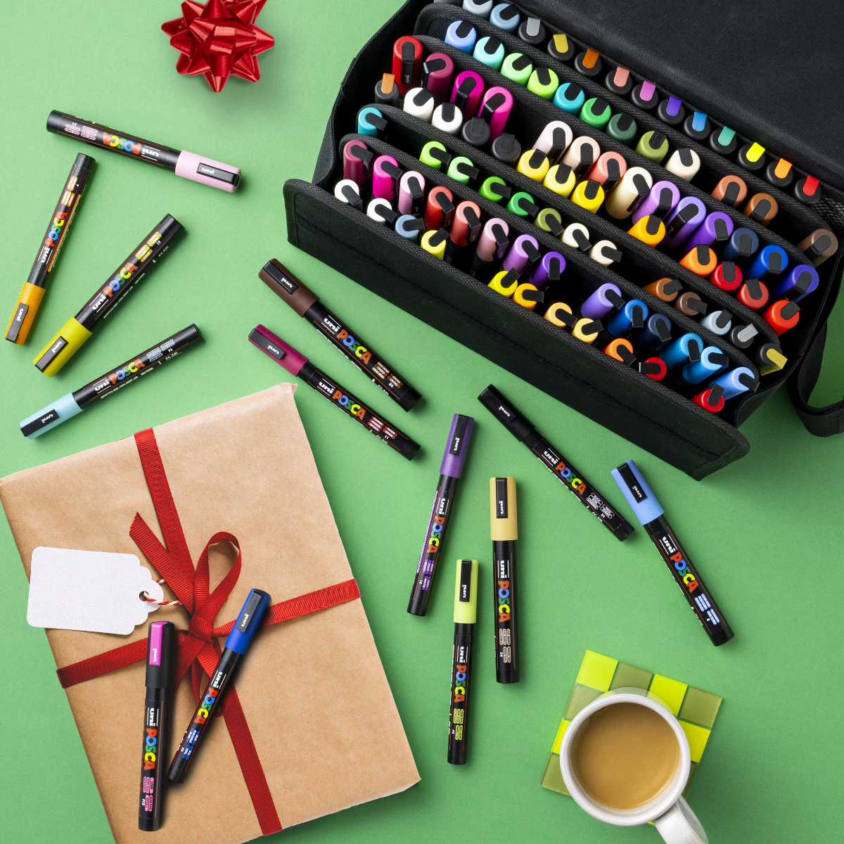 uni® POSCA® PC-3M & PC-5M, 105 Count, Exclusive Special Edition Kit