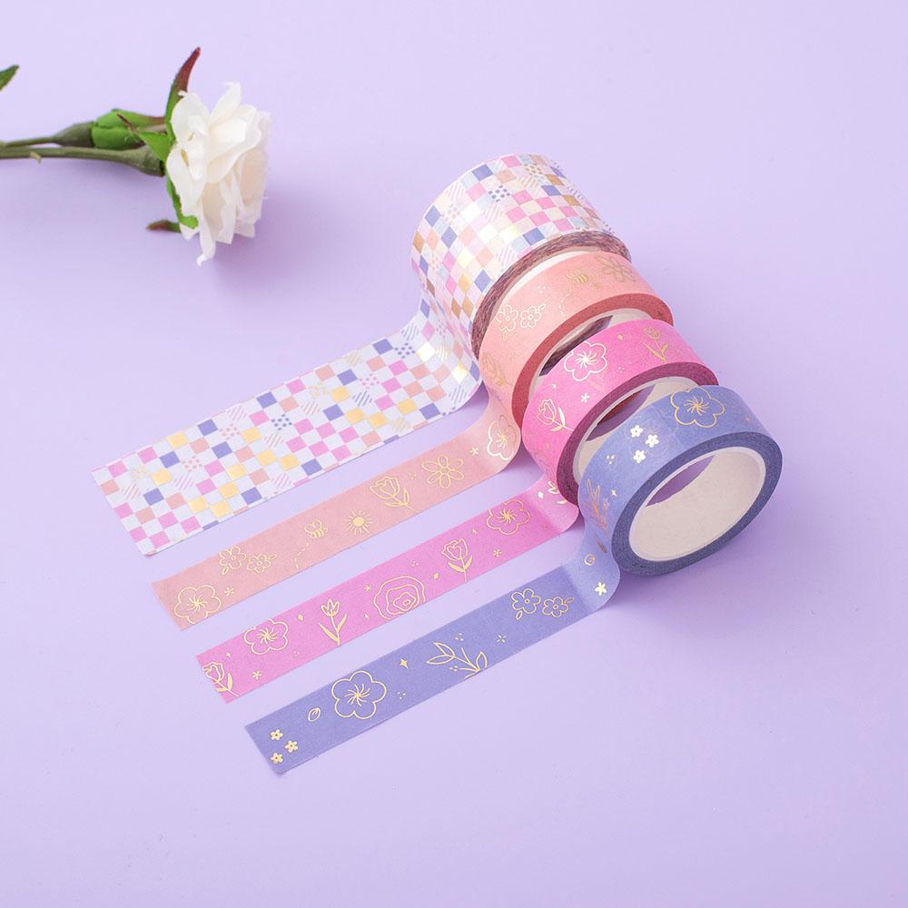Tsuki 'Floral' Washi Tapes + Stickers Set ☾