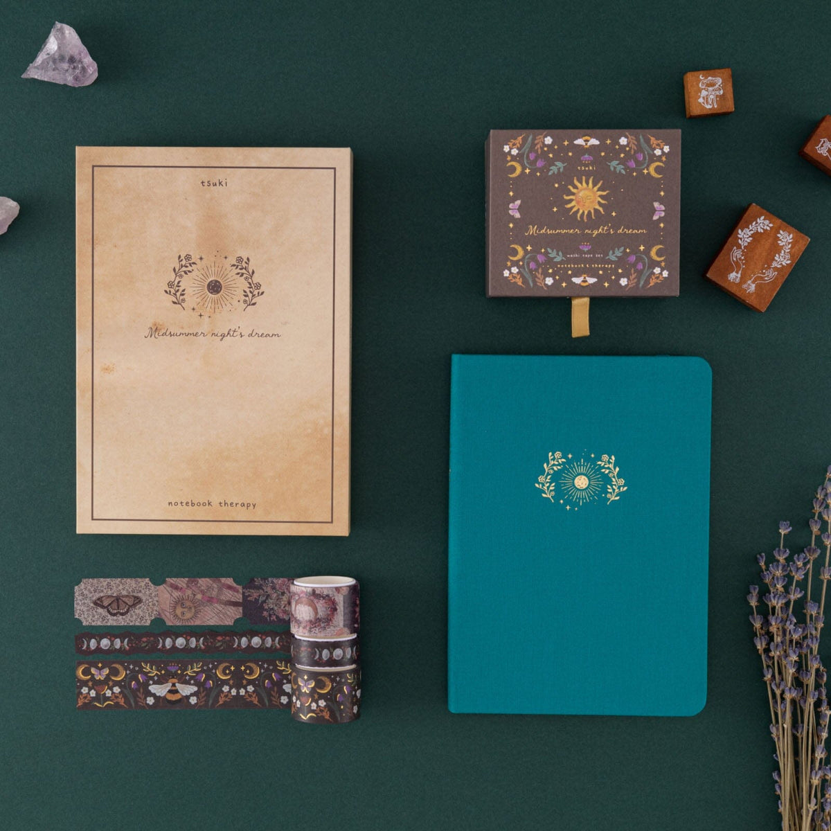 Tsuki ‘Sun Solstice’ Limited Edition Luxury Bullet Journal ☾