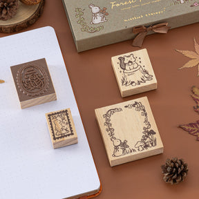 Tsuki ‘Forest Friends’ Bullet Journal Stamp Set ☾