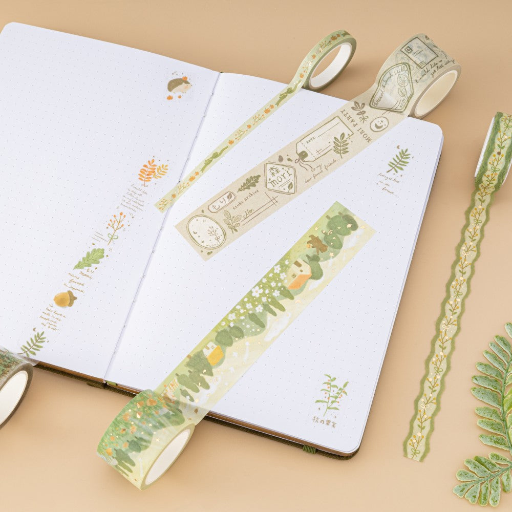 Tsuki ‘Mori’ Washi Tape Set ☾