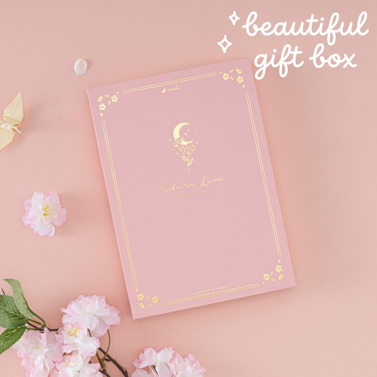 Tsuki ‘Sakura Luna’ Limited Edition Luxury Bullet Journal ☾
