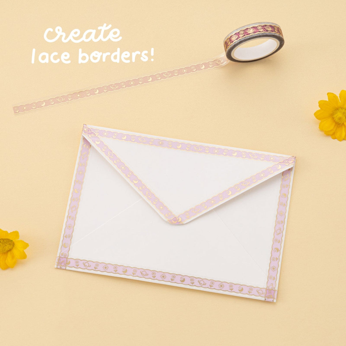 Tsuki ‘Summer Moonflower’ Washi Tape Set ☾