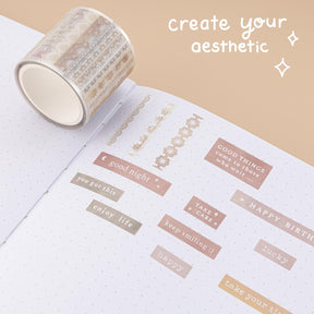 Tsuki ‘Lace Dreams’ Washi Tape Set ☾