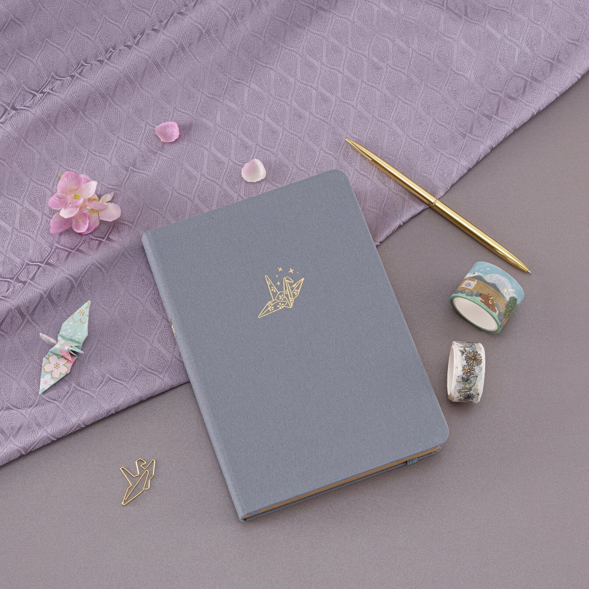Tsuki ‘Origami Dreams’ Kraft Paper A5 Bullet Journal ☾