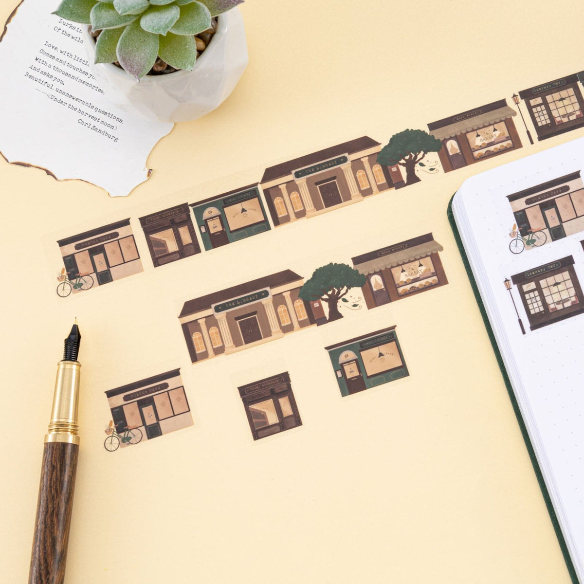 Tsuki ‘Our Stories’ Washi Tape Set ☾